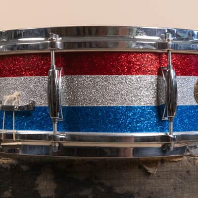 1960s Gretsch 5.5x14 "Anniversary" Model 4103 Snare Drum image 8