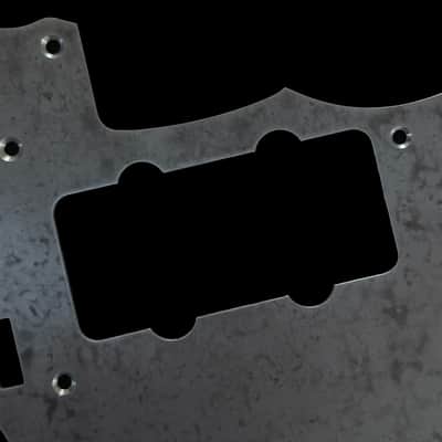 Jazzmaster Pickguard Scratchplate - USA 60s Vintage - Mottled Marine Aluminium - Made-to-Order image 10