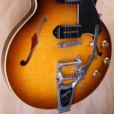 Gibson ES-330 ’59 Reissue AA Flame with Bigsby Semi-Hollow Electric Guitar image 2