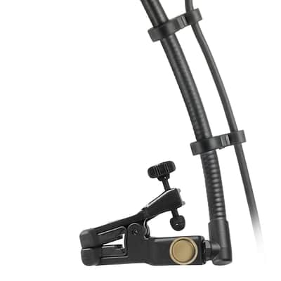Audio Technica ATM350U Mini Condenser Clip-On Instrument Microphone Mic w/XLR image 1