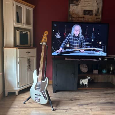 Fender 70’s Vintera DOOMSDAY BASS 2000’s  - Aztec silver image 14