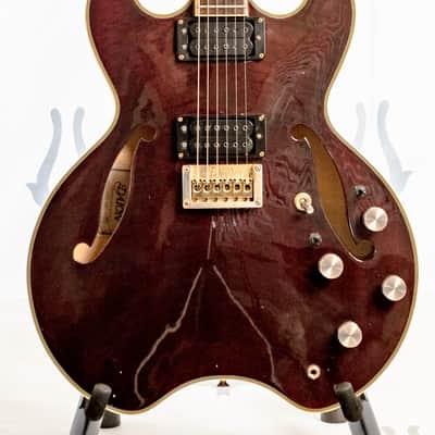 Daion Headhunter HH-555 Burgundy 1983? w/ Hardshell Case image 2