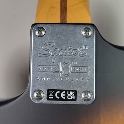 2022 Squier 40th Anniversary Stratocaster Vintage Edition - Satin Sunburst image 19