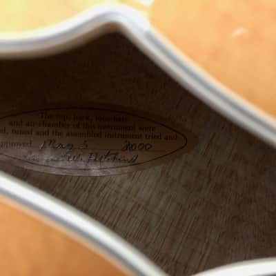 2000 Gibson Kalamazoo Award Blonde Archtop Guitar image 15