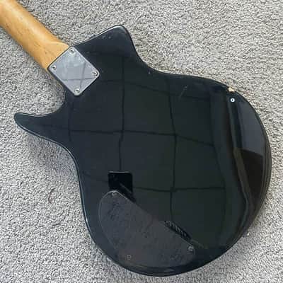 Glossy Black Electric Guitar, Solid Basswood Body, Maple Neck and Fingerboard, Chrome Hardware image 13
