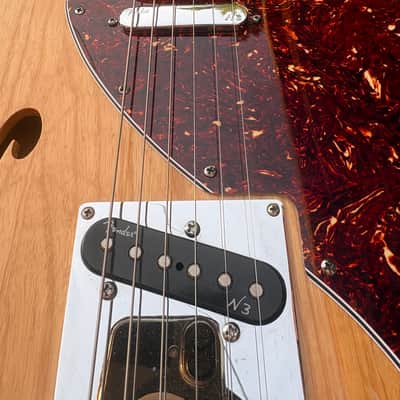 Fender American Deluxe Thinline Telecaster 2013 - Natural Ash image 7