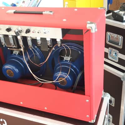 !!!ON HOLD!!! Valvetech Hayseed 30 2x12 Celestion Alnico Blue Bulldogs image 7