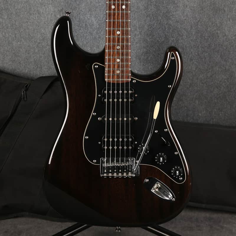 Fender Modern Player Stratocaster HSH - Transparent Charcoal - 2nd Hand