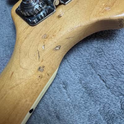 Vintage Fender Jazz Bass Left-Handed USA Circa 1977–1978 – Bartolini Upgrade – Hardshell Case image 10