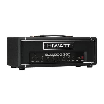 Hiwatt Bulldog 300 300-Watt Bass Amplifier Head - Black image 1
