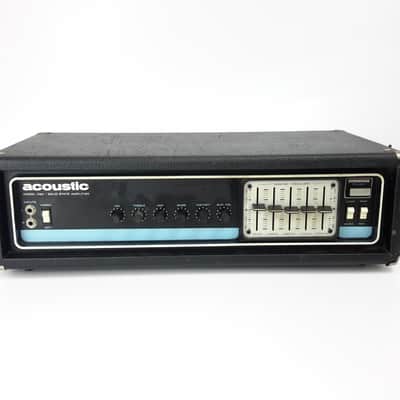 Vintage Acoustic Model 450 / Solid State Bass Amp Head 170 Watts w/ Footswitch image 5