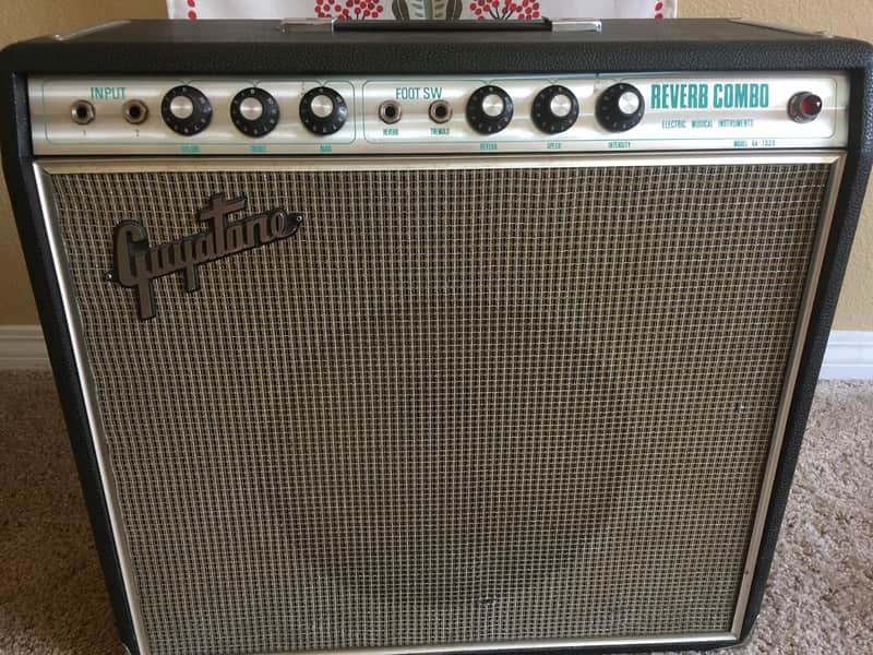 Guyatone GA-1030 Reverb Combo Tube Amp 60-70's image 1