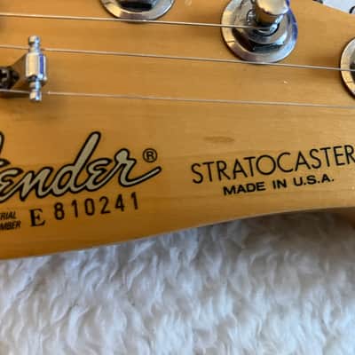 Fender American Standard Deluxe Stratocaster 1988 - Black image 3