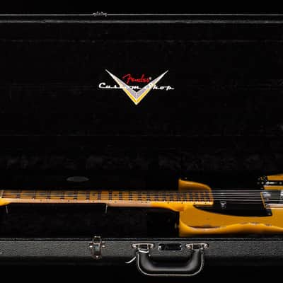 Fender Custom Shop LTD 1953 Telecaster Heavy Relic Nocaster Blonde (685) image 7