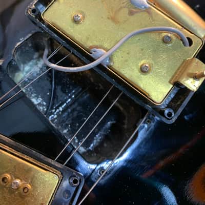 Orville LPC-75 Les Paul Custom MIJ 1990 Ebony Made in Japan w/ Bag image 23