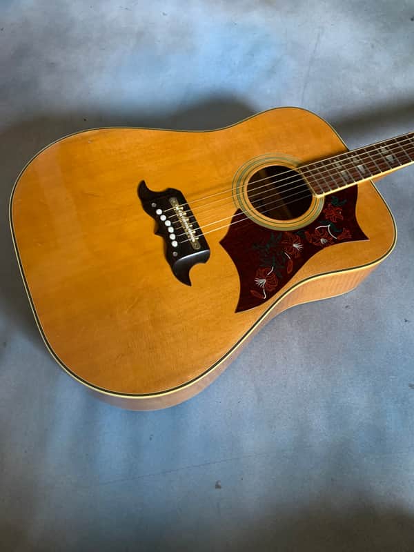 1970 Terada FW-504 Hummingbird Acoustic Guitar MIJ image 1