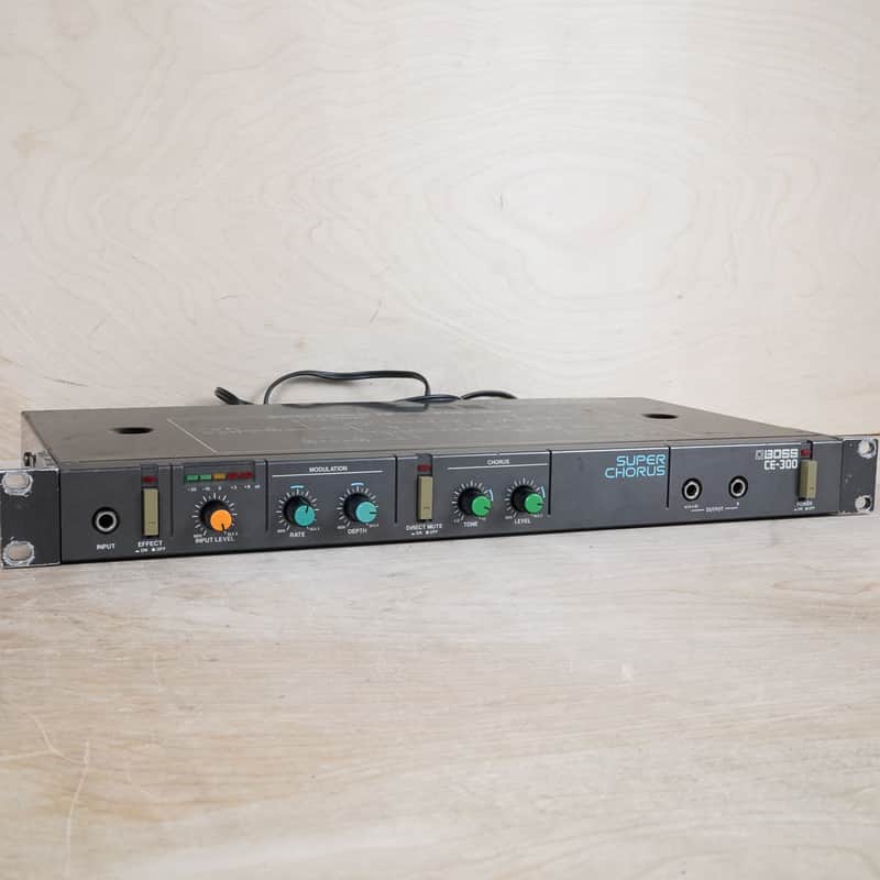 Boss CE-300 Super Chorus 1988 Black Vintage Japan MIJ image 1