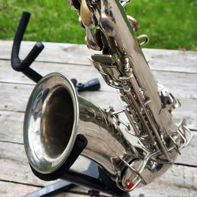 C.G. Conn Ltd. New Wonder Series II / Chu Berry Nickel Plated (L) Alto Saxophone 1926-27 Elkhart USA image 19