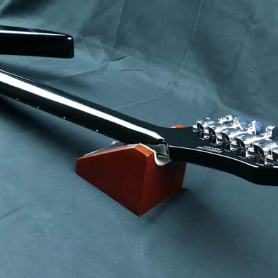 B.C. Rich Chuck Schuldiner Tribute Stealth 2008 Onyx Black Neck Thru Dimarzio X2N Death + Hardcase image 18