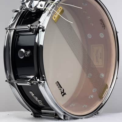 Rogers 5x14" Powertone Reissue Snare Drum - Black Lacquer image 6