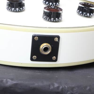 Epiphone LP-Custom Inspired by Gibson 6 String Electric Guitar - White image 12