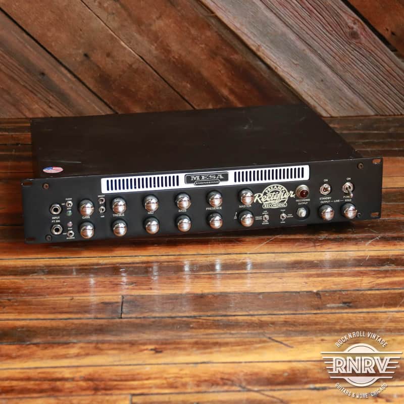 Mesa Boogie Dual Rectifier Recording Pre-Amp Black image 1