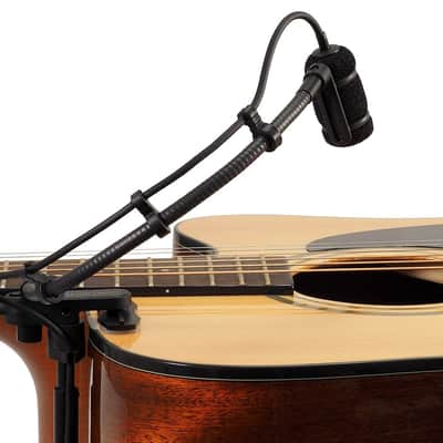 Audio-Technica ATM350GL Cardioid Condenser Instrument Microphone with Guitar Mounting System (9" Gooseneck) image 2