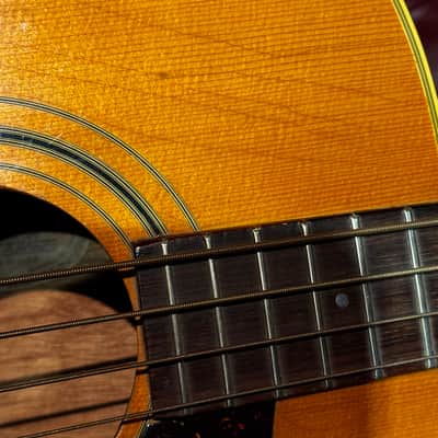Guild B50NT Acoustic Bass 1970-80's - Natural (Westerly, RI) image 13
