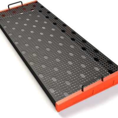 Temple Audio DUO 34 Pedalboard, 34" x 12.5", Temple Red image 2