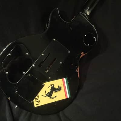 Neal Schon (formerly owned) Gibson Black Les Paul Deluxe with Floyd Rose image 4