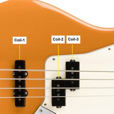 CLOSEOUT AweSome Mustang Bass PJ Upgrade Gives You 21 BASS Pickup Tones image 3