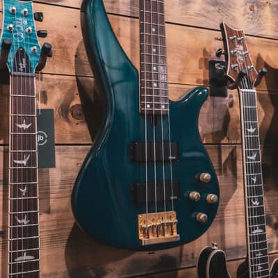 Yamaha RBX760A Active 4-String Bass, Transparent Green image 2