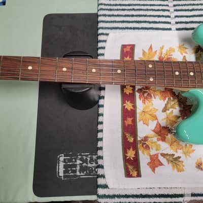 Fender Player Duo-Sonic 2020 - 2024 - Seafoam Green with upgrades image 5