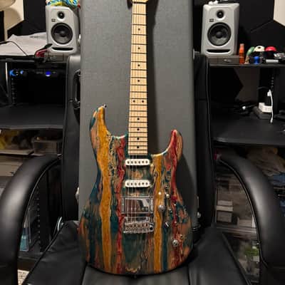 James Tyler  Studio Elite HSS with Boost and 4 toggle switches for advanced pickups settings , USA-2024, Hazmat Shmear image 4