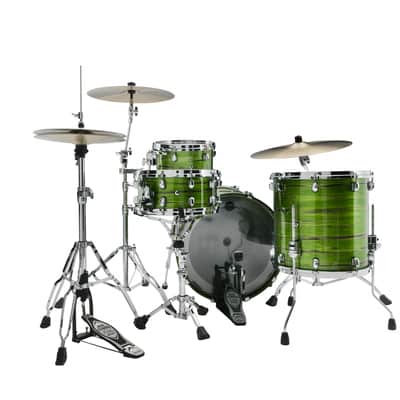 Tama WBS32RZS-LSO Starclassic Walnut/Birch Lacquer Shell Kit 3 pcs - Lacquer Shamrock Oyster/Chrome HW image 14