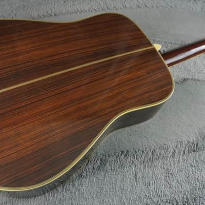 Yamaki YW-40 Dreadnought Acoustic Guitar MIJ w/ Hard Case – Vintage 1970s image 12