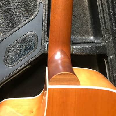 Norman B20 HG CW vintage dreadnought cutaway acoustic guitar handcrafted in Canada 1996 in good condition with case image 17