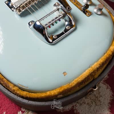 Vox Mark VI Teardrop 60s - Blue #245857 Second Hand image 5