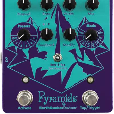 Earthquaker Devices Pyramids Stereo Flanging Device image 1