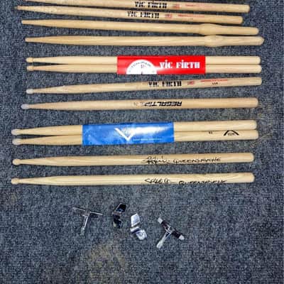 The Actual Legendary Chain Drum Set of Queensryche’s Scott Rockenfield. RARE! One-of-a-kind! image 8