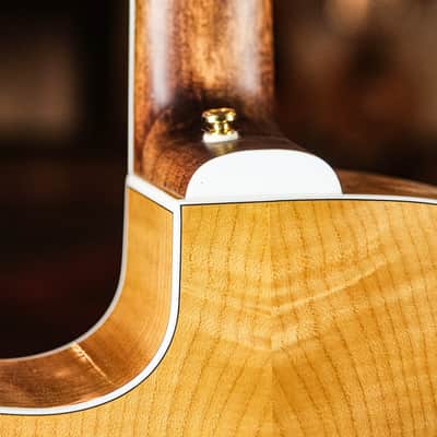 2022 Guild Westerly Collection F-2512CE Deluxe maple blonde image 8