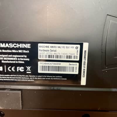Native Instruments Maschine Mikro MKII 2010s - Warranty image 4