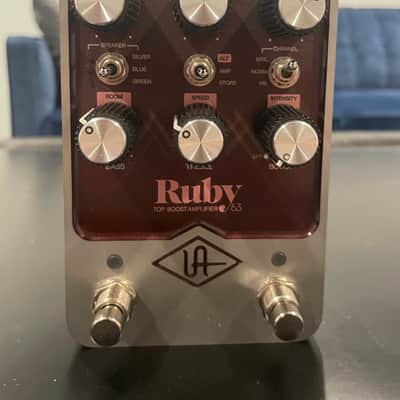 Universal Audio Ruby ’63 Top Boost Amplifier 2022 - Present - Ruby / Silver image 1