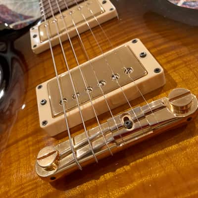 Hamer USA Studio, 1996, Rare Tobacco Burst, Gold Hardware, w/OHSC image 3