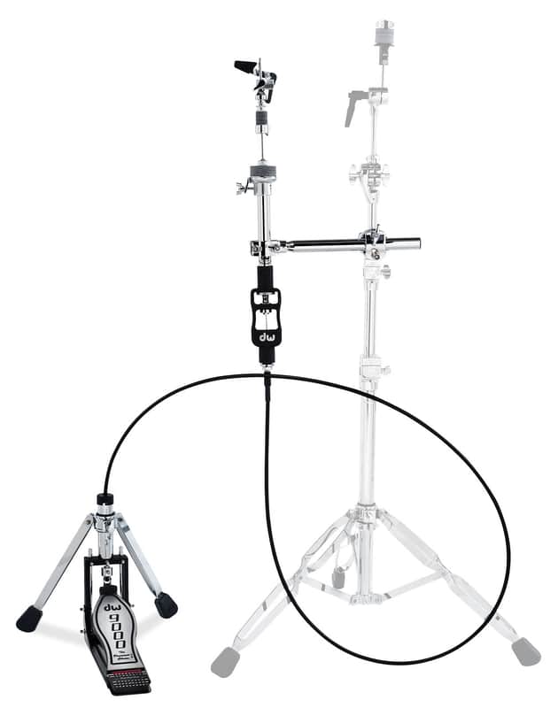 DW 9000 Series Remote Cable Hi-Hat Stand w/ MG-1, MG-2, 505 and Bag - 10ft image 1