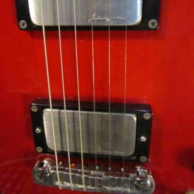 Ibanez GAX50 *MODDED* 2001 - Trans Red image 4