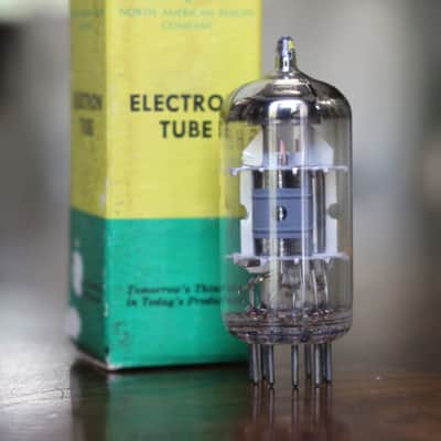 Amperex 6GH8A NOS Tube - France - 1961 - Testing New image 3