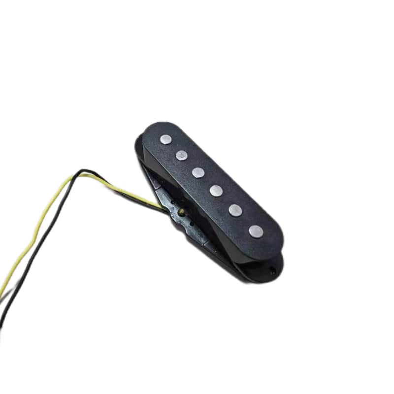 New Black Ceramic Magnet Single Coil Pickup for 6 String ST Strat Electric Guitar image 1