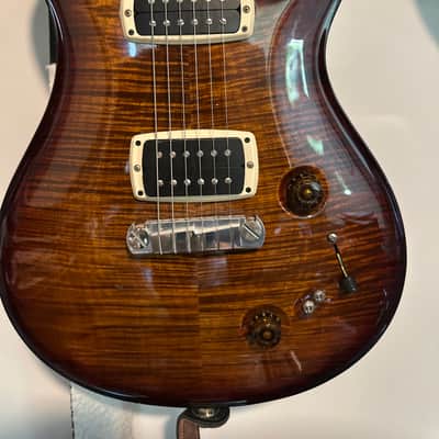 PRS 408 Maple Top Stoptail 10-Top in Black Gold Burst image 1