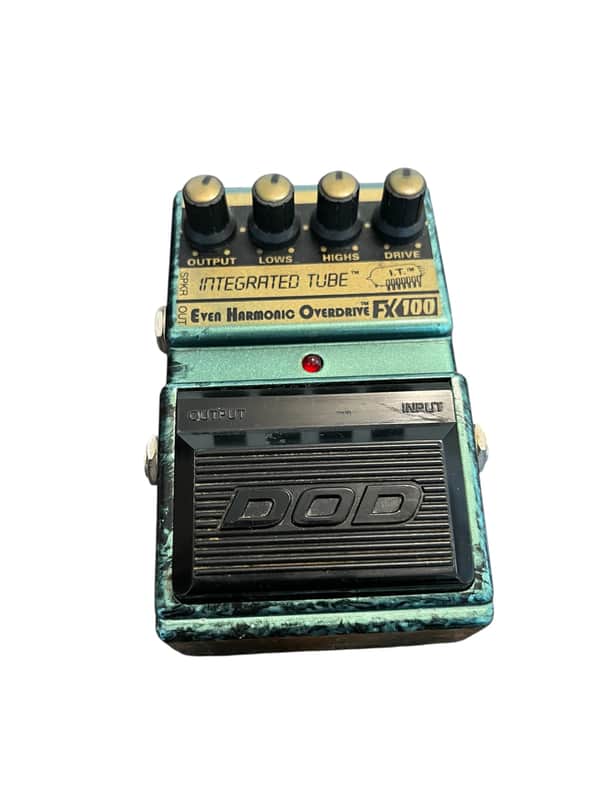 DOD FX100 Even Harmonic Overdrive 1996 - 1998 - Green image 1